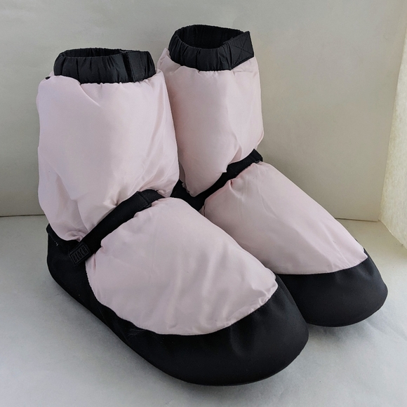 Bloch Shoes Bloch Irina Max Light Pink Ballet Warm Up Booties Girls